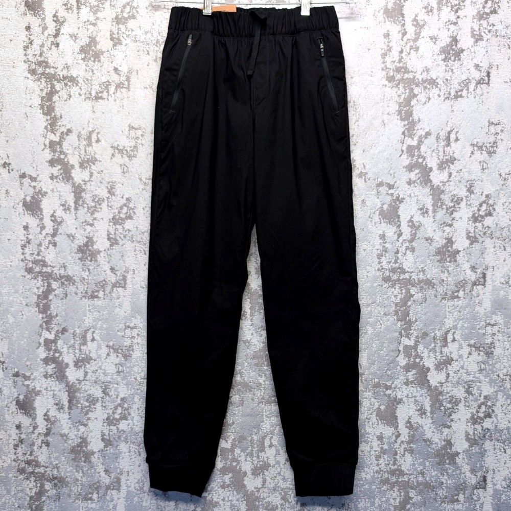 Eddie Bauer Womens Black Fleece Lined Jogger Pants S1905993 Size 2 NWT